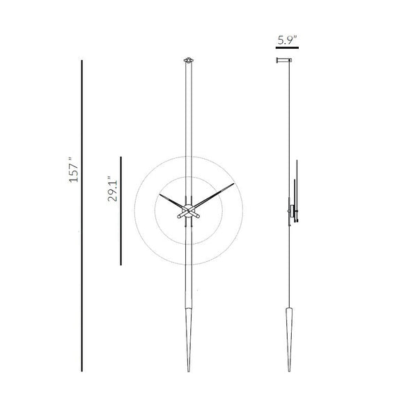 Pendulo Wall Clock Wall Clocks Nomon