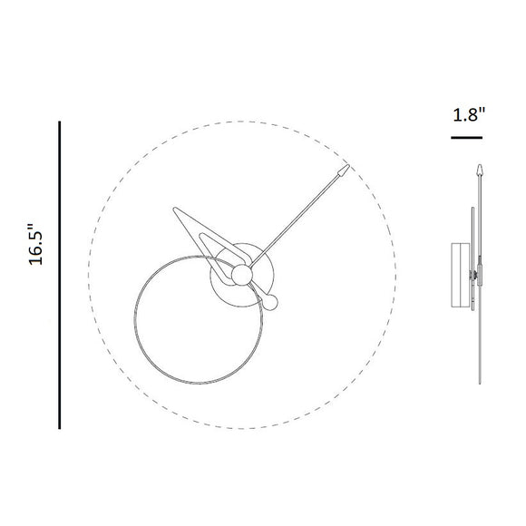 Pico Wall Clock Wall Clocks Nomon