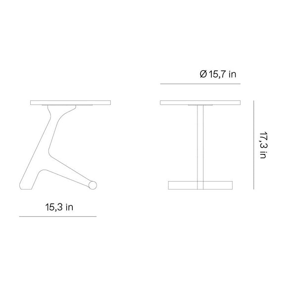 Puntero Side Table Accent Tables Nomon