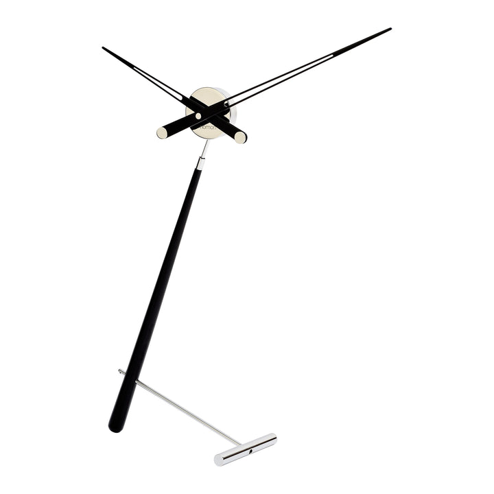 Puntero Table Clock Nomon Chrome / Black
