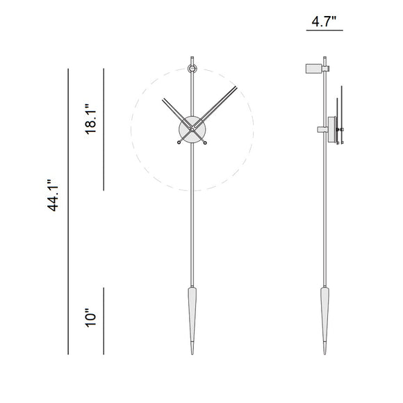 Punto Y Coma Premium Clock Wall Clocks Nomon