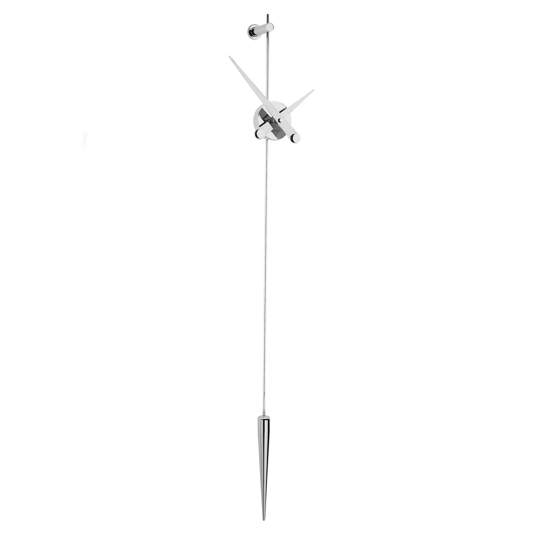 Punto Y Coma Wall Clock Wall Clocks Nomon Chrome