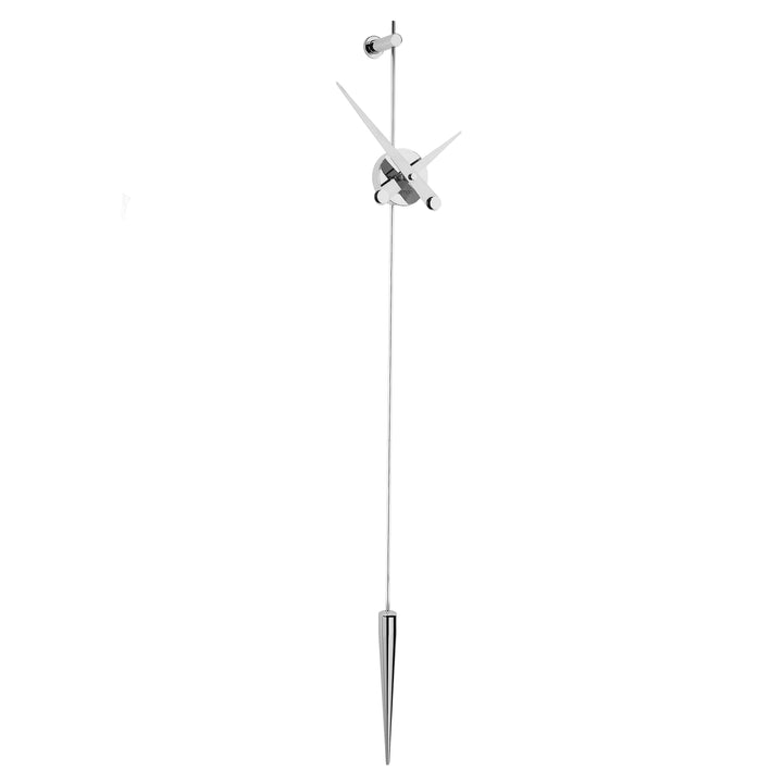 Punto Y Coma Wall Clock Wall Clocks Nomon Chrome