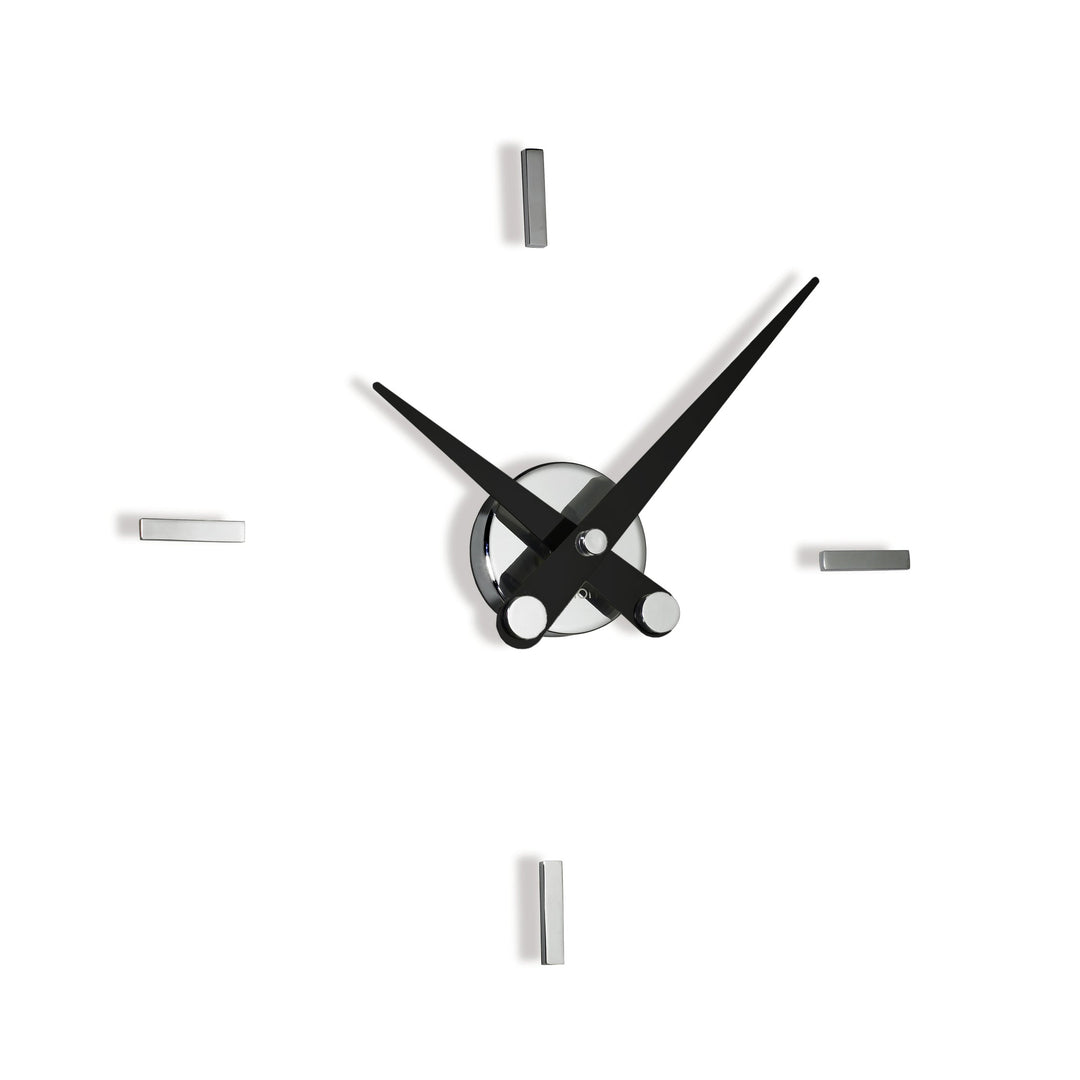 Puntos Supensivos Wall Clock Wall Clocks Nomon Chrome / Black 4