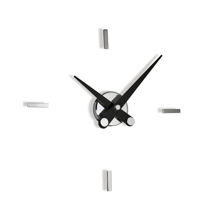 Puntos Supensivos Wall Clock Wall Clocks Nomon Chrome / Black 4