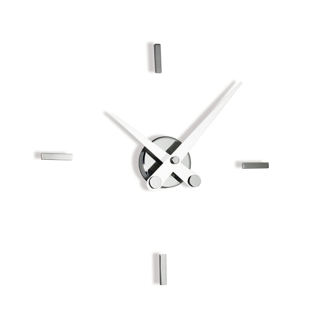 Puntos Supensivos Wall Clock Wall Clocks Nomon Chrome / White 4