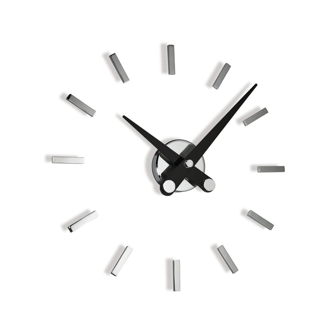 Puntos Supensivos Wall Clock Wall Clocks Nomon Chrome / Black 12