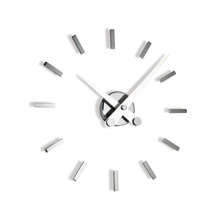 Puntos Supensivos Wall Clock Wall Clocks Nomon Chrome / White 12