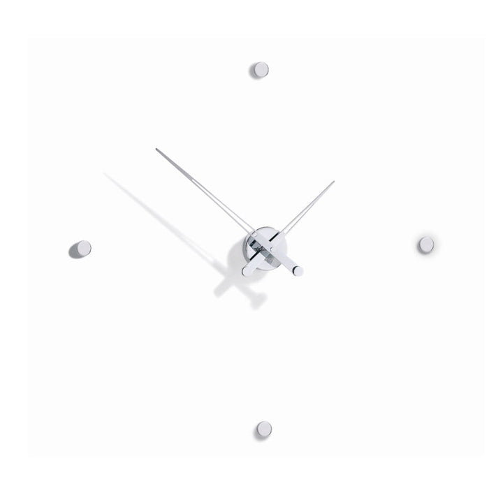 Rodon Wall Clock Wall Clocks Nomon Chrome 4 Small: 27.6 in width
