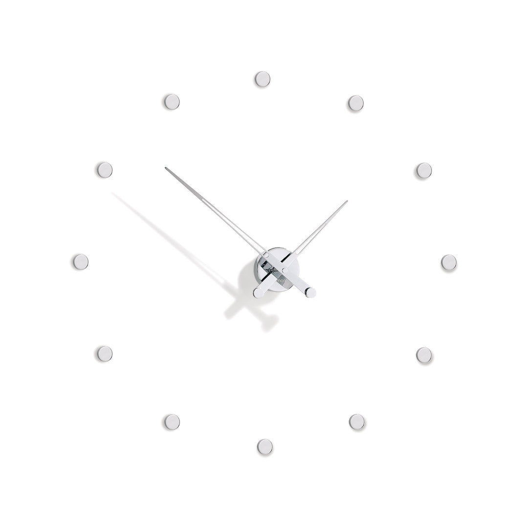Rodon Wall Clock Wall Clocks Nomon Chrome 12 Small: 27.6 in width