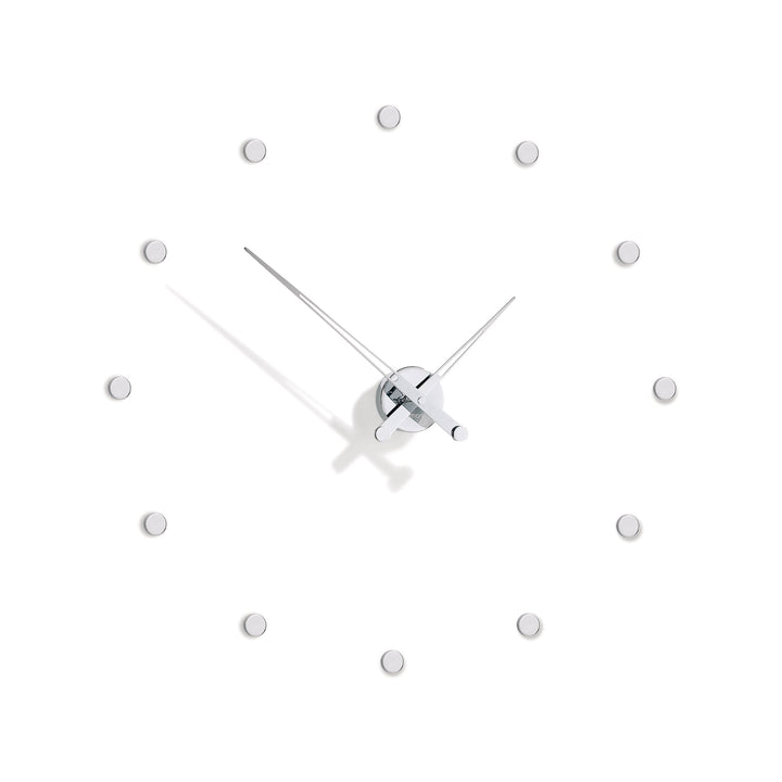 Rodon Wall Clock Wall Clocks Nomon Chrome 12 Small: 27.6 in width