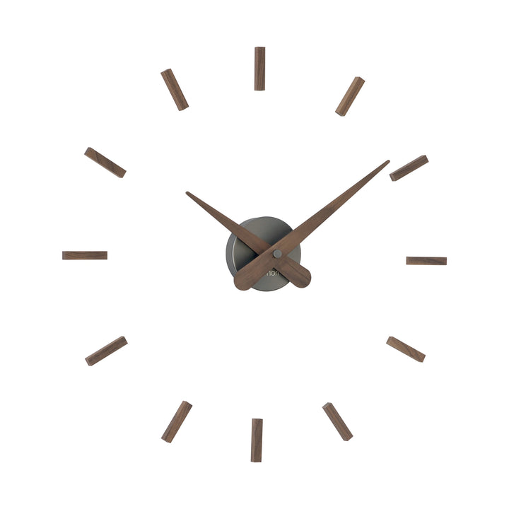 Sunset Wall Clock Wall Clocks Nomon Walnut / Graphite