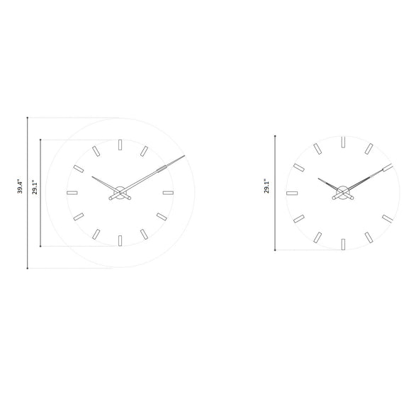 Tacon Wall Clock Wall Clocks Nomon