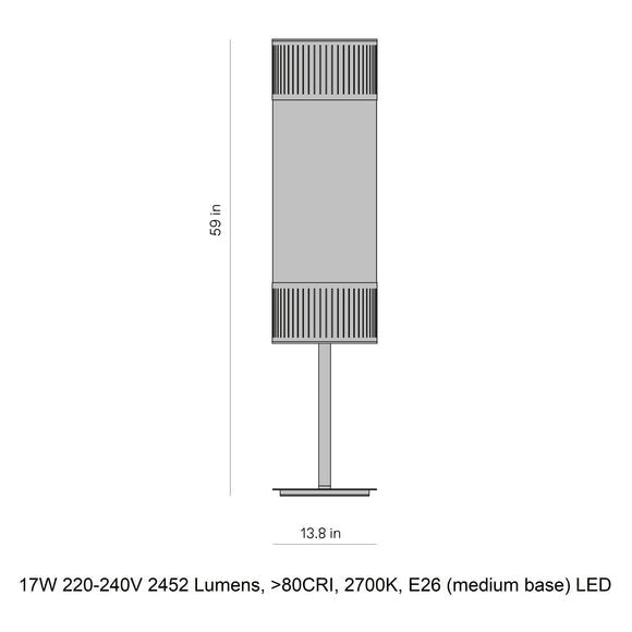 Tamiz LED Floor Lamp Floor Lamps Nomon