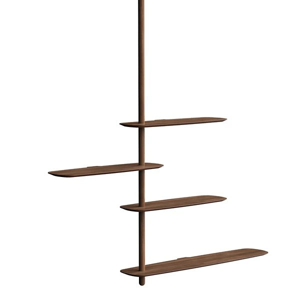 Unica Ceiling Shelving Bookcases & Standing Shelves Nomon Walnut CONF. 6