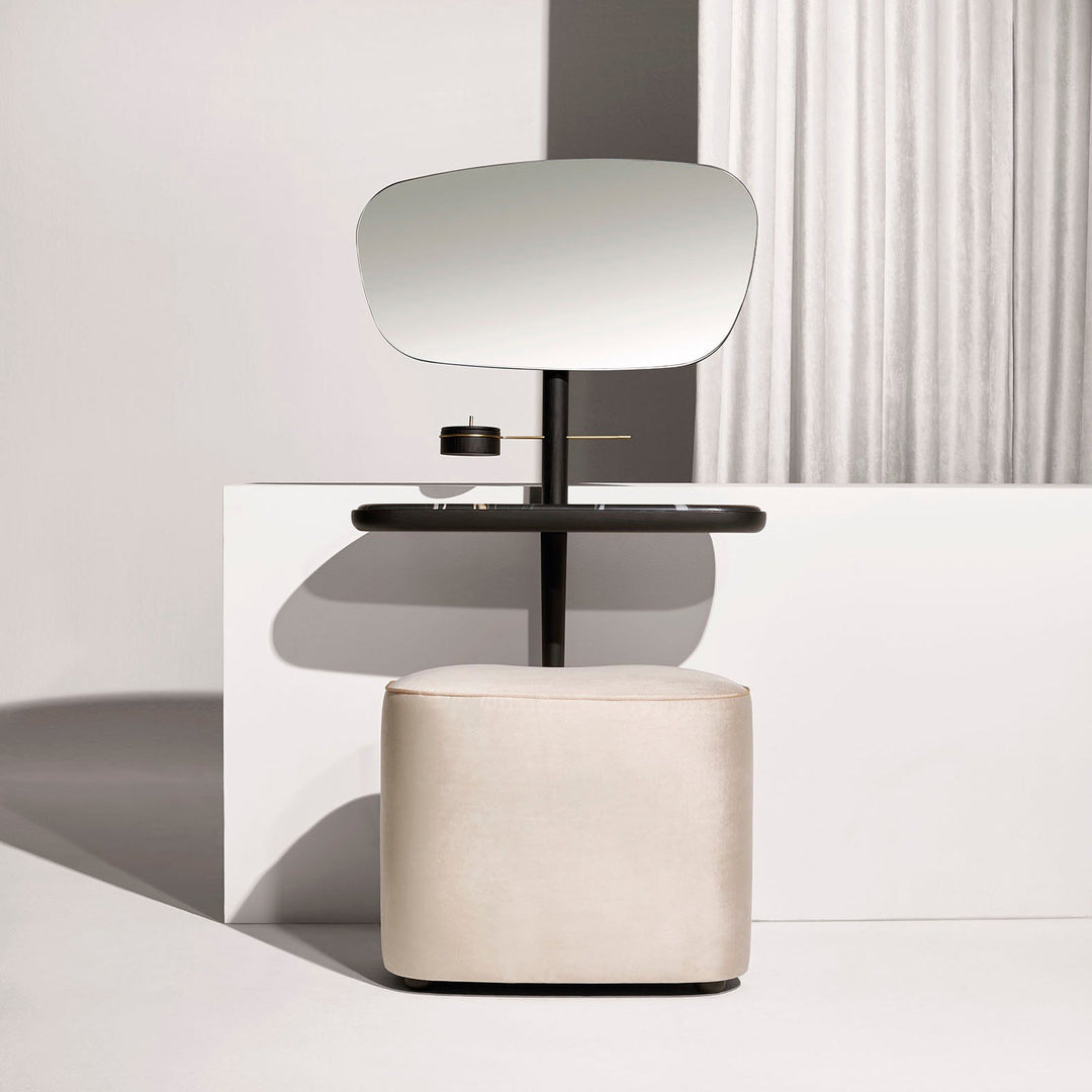 Vanity Pouf Ottomans Nomon Cream