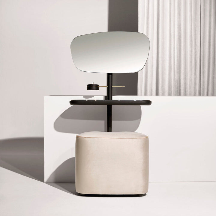 Vanity Pouf Ottomans Nomon Cream