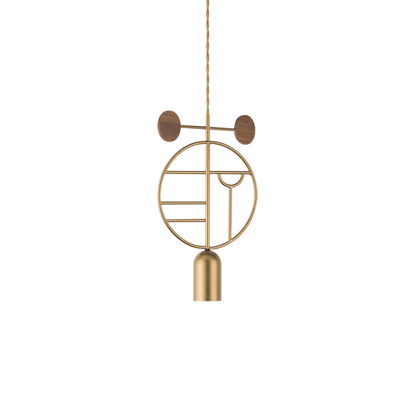 Wooden Dots 06 Pendant Light Lighting Nomon