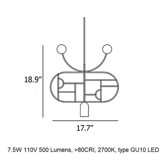 Wooden Dots 08 Pendant Light Lighting Nomon