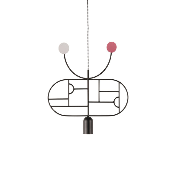 Wooden Dots 08 Pendant Light Lighting Nomon