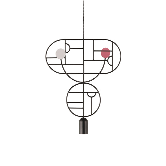 Wooden Dots S07 Pendant Light Lighting Nomon