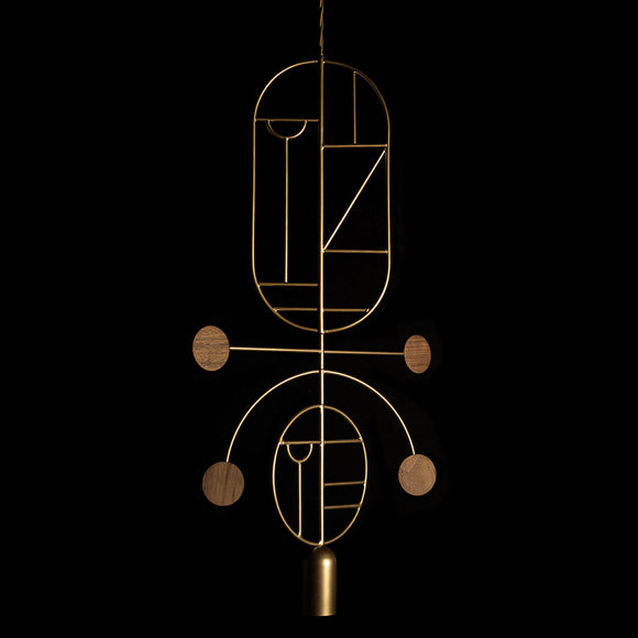 Wooden Dots S08 Pendant Light Lighting Nomon