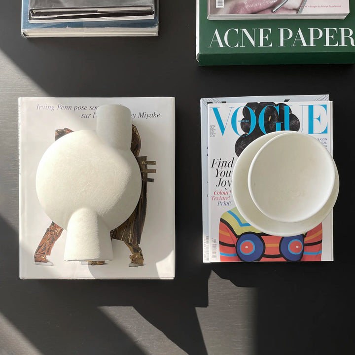 Sphere Vase Bubl, Medio - Bone White Vases 101 Copenhagen   