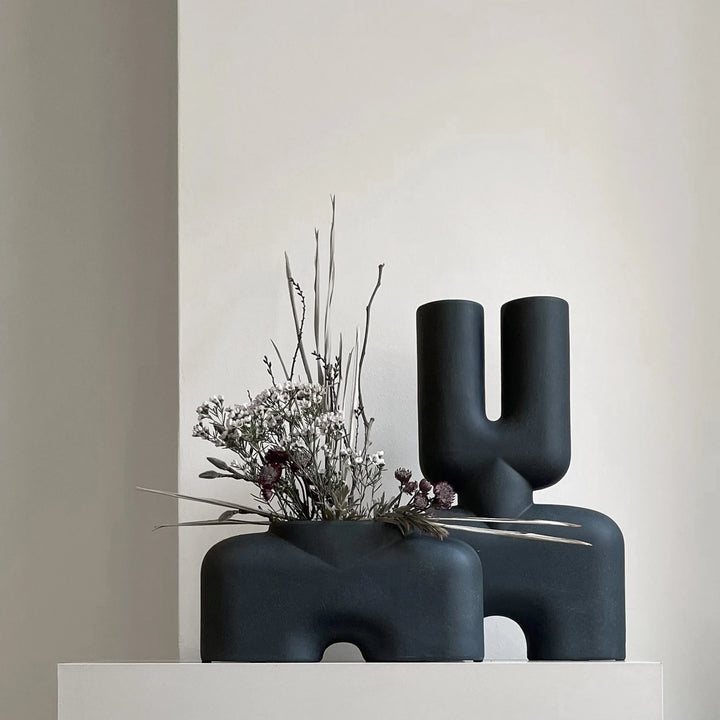 Cobra Fat, Medio - Black Vases 101 Copenhagen   