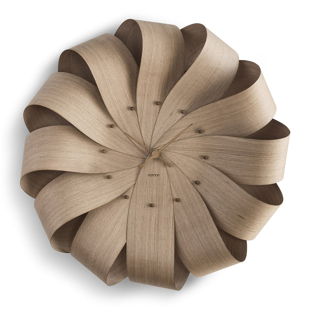 Brisa Wall Clock Wall Clocks Nomon Oak / Oak / Oak Xlarge: 29.5 in width