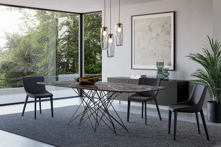 Octa Oblong Ceramic Dining Table Bonaldo