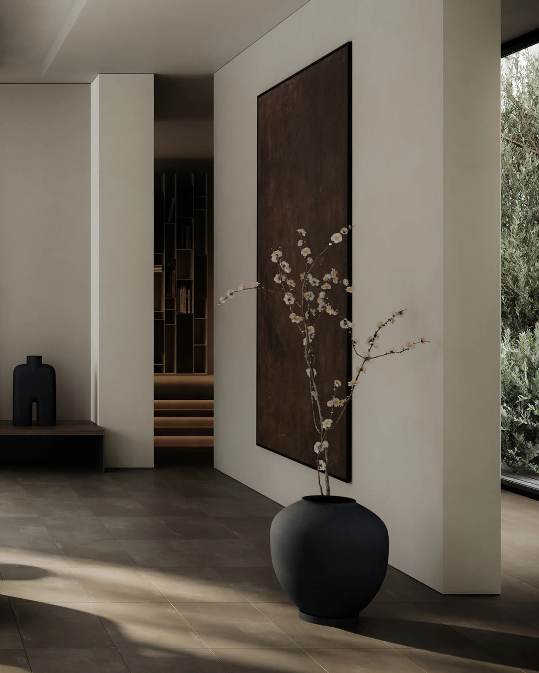 SUNAO VASE BIG - BLACK Vases 101 Copenhagen   