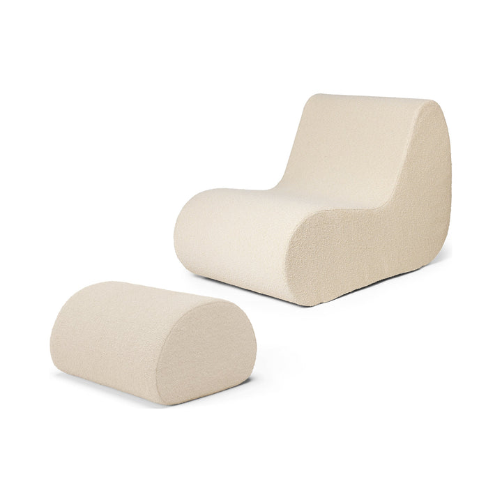 Rouli Center Module Lounge Chair Outdoor Chairs Ferm Living Off-White Off-White Lounge Chair Only