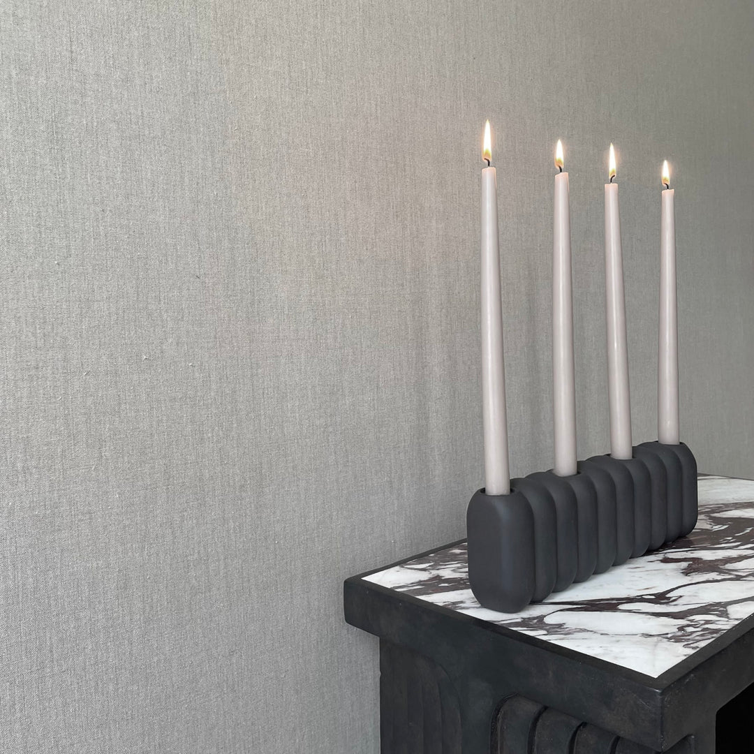 Tube Candle Holder, Big - Coffee Candle Holder 101 Copenhagen   