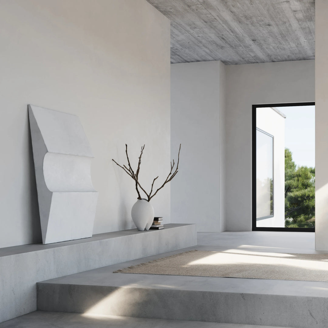 Sumo Vase, Slim - Bone White Vases 101 Copenhagen   