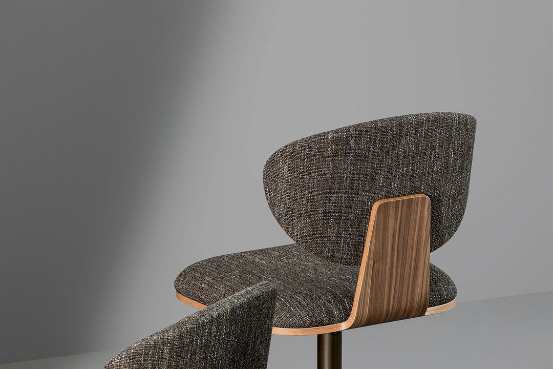 Olos Swivel Dining Chair Bonaldo