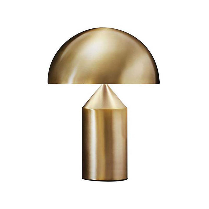 Atollo Table Lamp Table Lamps OLUCE Metal / Satin Gold Medium: 15 in diameter