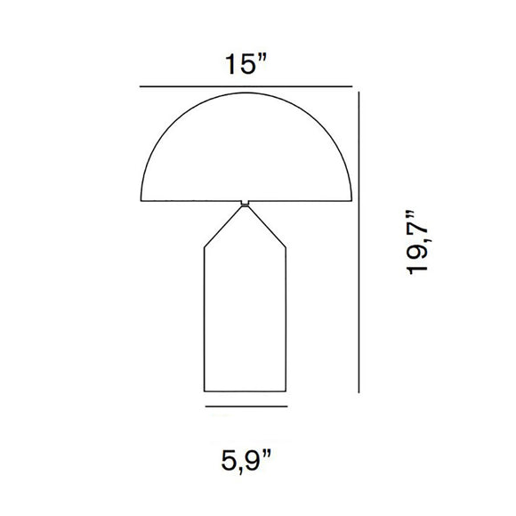 Atollo Table Lamp Table Lamps OLUCE