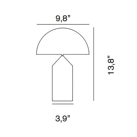 Atollo Table Lamp Table Lamps OLUCE