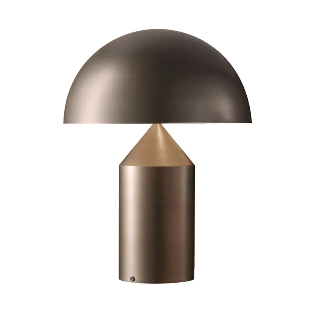 Atollo Table Lamp Table Lamps OLUCE Metal / Satin Bronze Large: 19.7 in diameter