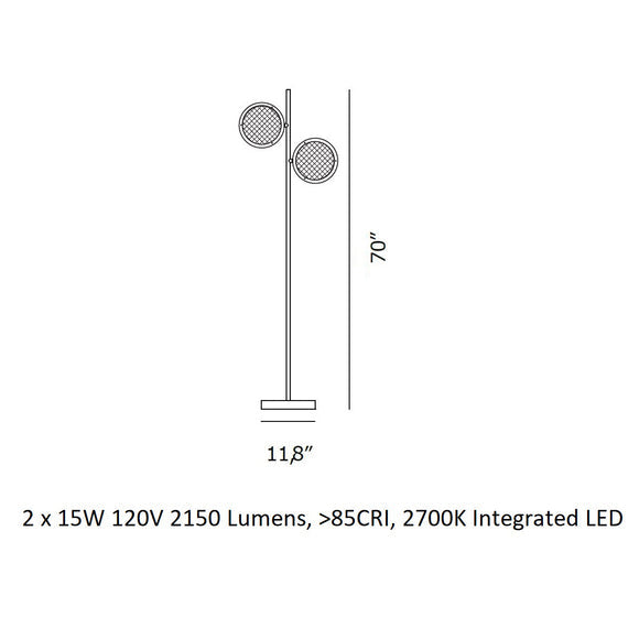 Berlin Floor Lamp Floor Lamps OLUCE
