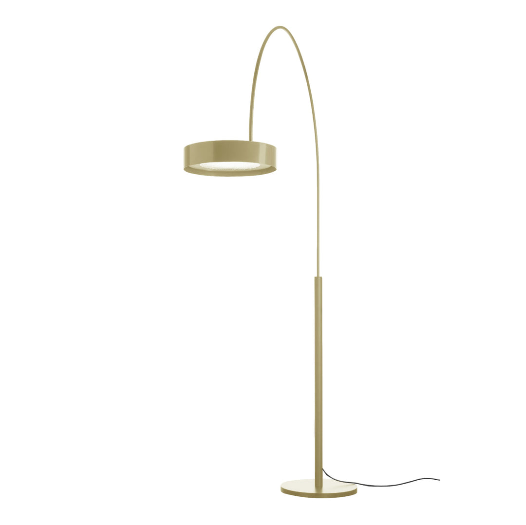 Berlin Outdoor Arched Floor Lamp Floor Lamps OLUCE Ivory