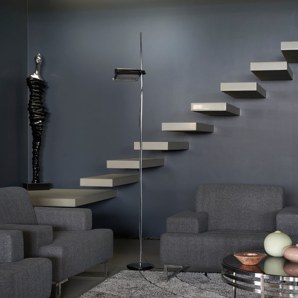 Colombo Floor Lamp Floor Lamps OLUCE Black