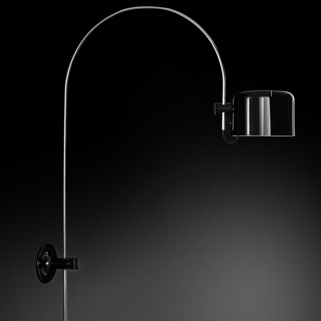 Coupe Wall Light Wall Light Fixtures OLUCE Lacquered Black