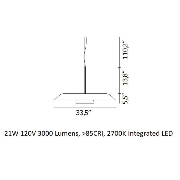 Iride Pendant Light Lighting OLUCE