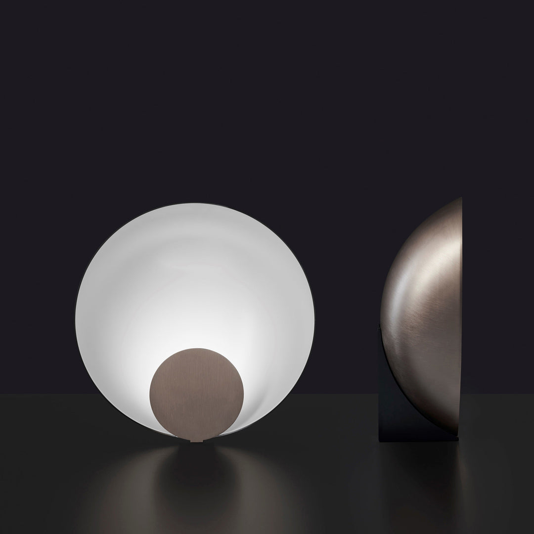 Siro Table Lamp Table Lamps OLUCE Satin Bronze Small: 13.4 in width