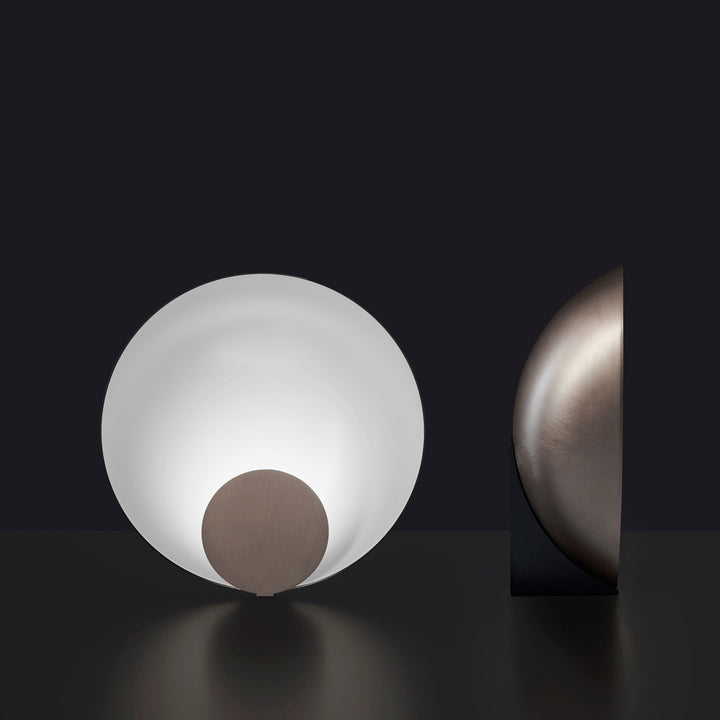 Siro Table Lamp Table Lamps OLUCE Satin Bronze Small: 13.4 in width
