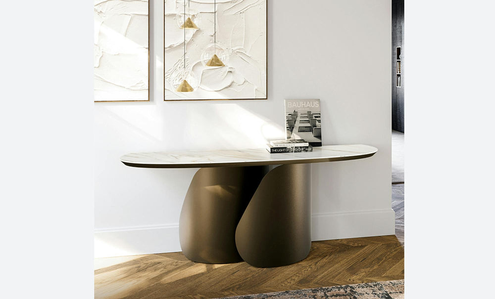 ONDA CERAMIC CONSOLE TABLE console Table Eforma   