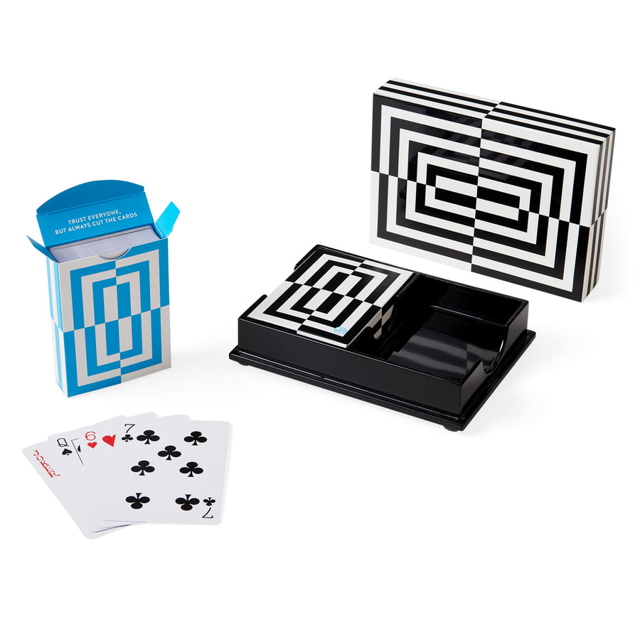 Op Art Lacquer Card Set Jonathan Adler Default Title