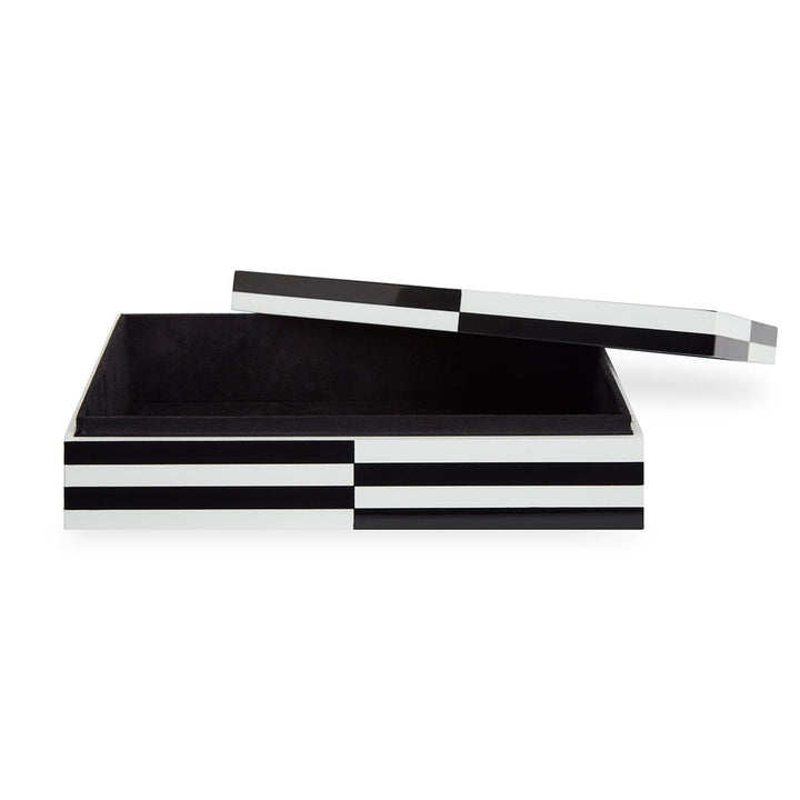 Large Op Art Lacquer Box Jonathan Adler