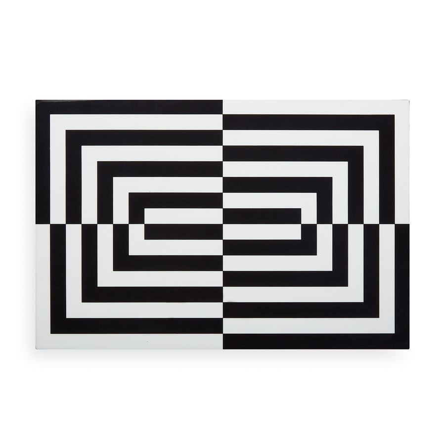 Large Op Art Lacquer Box Jonathan Adler